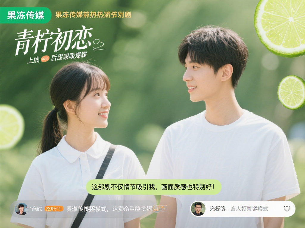 以果冻传媒某热门剧集“青柠初恋”为例，这